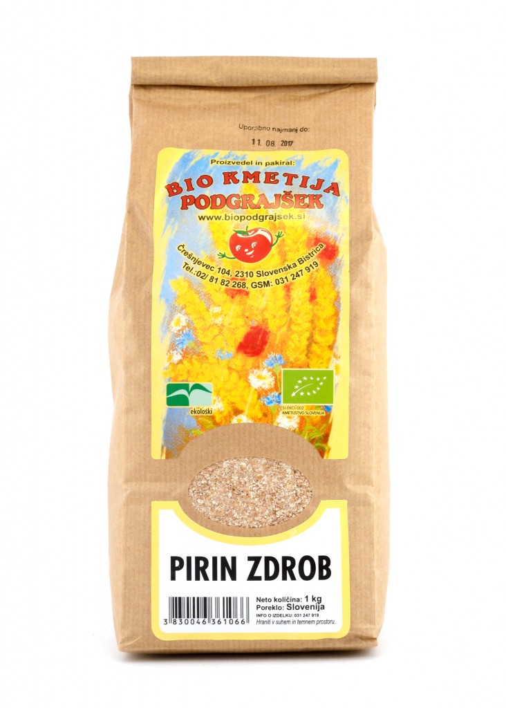 zdrob (Pirin zdrob) pri kmetiji EKOLOŠKA KMETIJA PODGRAJŠEK - Nakup pri ...